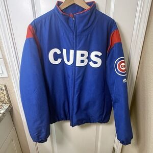 Chicago‎ Cubs Majestic Authentic Collection Therma Base Jacket Mens Large MLB